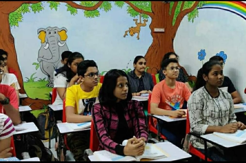 Students focused during a class at Great Success Academy